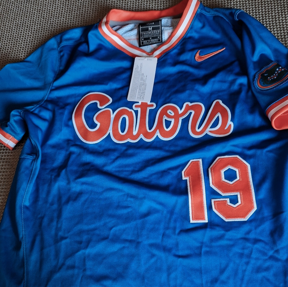 Nike Gators Blue and Orange Jersey